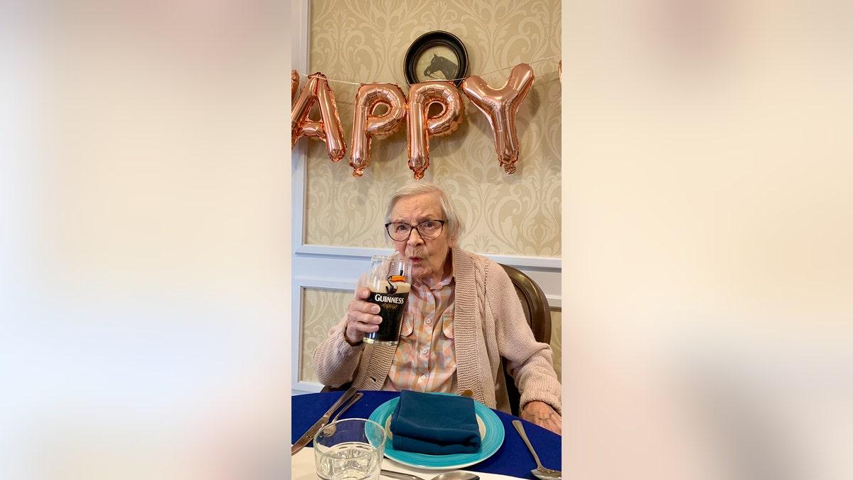 Woman credits this drink of choice to 105 years of life: 'A perfect match'